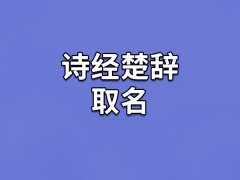 诗经楚辞取名:轩琴/扬兰/恩瑞/笃毓/拓融
